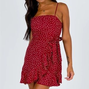 Princess polly size 6 polka dot dress